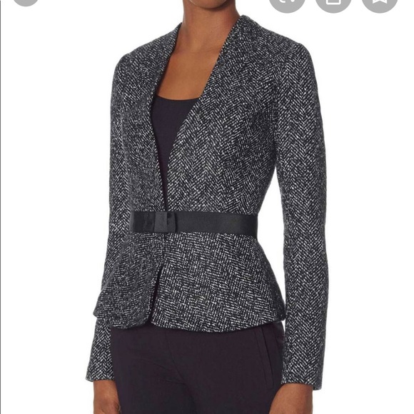 The Limited Jackets & Blazers - The Limited SCANDAL Peplum Tweed Blazer
